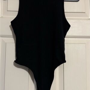 Aerie Classic Black Bodysuit